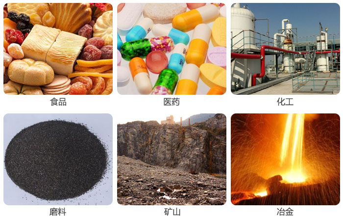 實(shí)驗(yàn)篩用于食品，磨料，醫(yī)藥，化工，冶金等行業(yè)的試驗(yàn)中。